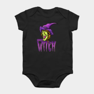 Sassy Witch Halloween Costume Gift Matching Group Costume Baby Bodysuit